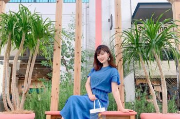 𝘺𝘰𝘬𝘰𝘩𝘢𝘮𝘢 ﻿
﻿
ブルーが好きだから ﻿
気づけば 今年の夏だけで﻿
ブルーのワンピース 3着も 増えてた笑...