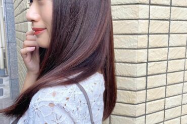 ＊﻿
髪のカラーを舞台の本番仕様に﻿
﻿
@accomplish_salonさんで　﻿
今回の役や衣装のイメージをお伝えして、﻿
ピンクとバイオレットを混ぜたカ...