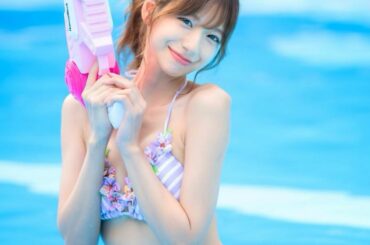 一緒に遊ぶ？
#グラビア#水着#プール...