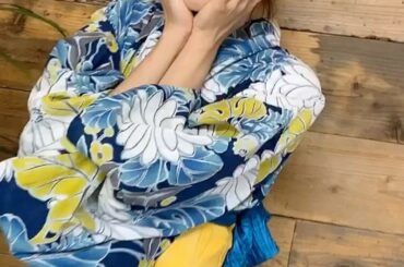 写真と思ってたら動画だったやつ笑﻿
﻿
#浴衣...