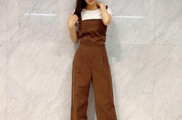 ㅤㅤㅤ
この前の私服です
@to_the_sea_hawaii さんのオールインワン♡
秋先まで着れるのとデザインに惚れました！
とっても可愛くてお気に...