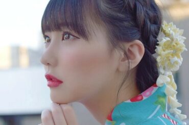 浴衣女子は好きですか⁇.
.
.

#浴衣女子 #浴衣 #夏　#お祭り　#花飾りアレンジ#summer #編み込み #浴衣ヘアー #ヘアーアレンジ #水色　#パ...