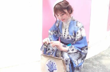 和×洋な浴衣﻿
﻿
「不思議の国のアリスみたい！」って﻿
衣装さんと盛り上がってました
﻿
﻿
メルヘンな浴衣似合いますか？︎﻿
﻿
﻿
﻿
#Platinu...