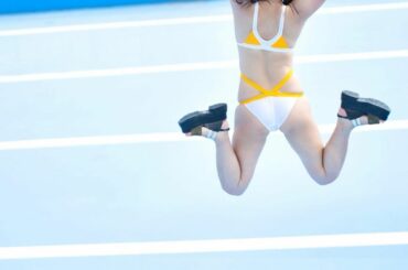 ジャンプ
.
.
#パルフェット#近代麻雀水着祭#川越水上公園#プール撮影会#グラビア#競泳水着#ツインテール#撮影会#gravure#gravur...