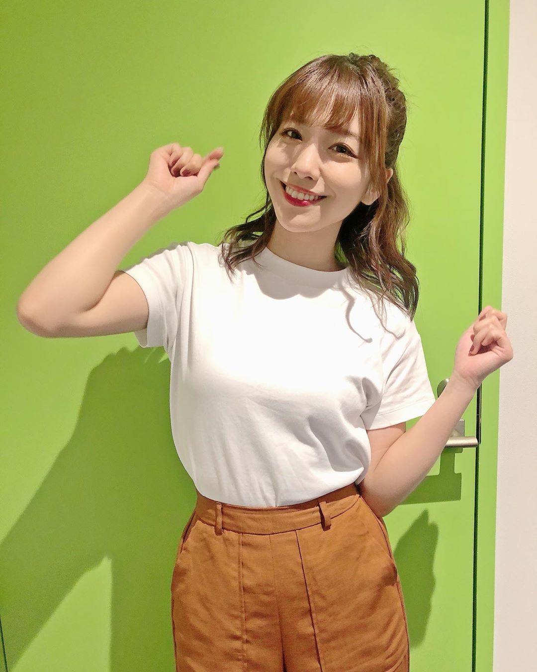 寺川愛美: 髪が伸びたよね！ . . #ootd #gu - Moe Zine
