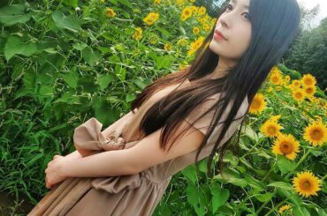 秋がやってきましたね。
夏、ありがとう

#また来年
#ひまわり畑 
#どこみてるの...