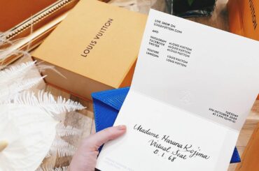 𝒊𝒏𝒗𝒊𝒕𝒂𝒕𝒊𝒐𝒏 𝒇𝒓𝒐𝒎﻿
@louisvuitton ﻿
﻿
ヴァーチャルシート？
今夜22:00から楽しみ♡
﻿
#louisvuitton ﻿
#L...