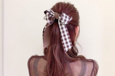 ﻿
﻿
少し前の私服、秋はほとんど #ブラウンコーデ に知らぬ間になっています‪‪♡﻿
﻿
ハーフアップに大きめのリボンを付けるのすっごく可愛い︎﻿
﻿
リボン...