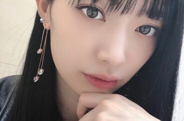 前髪切っちゃった
ぱっつん再び
.
.
@kae_nora 
#hairstyle #ぱっつん前髪 #黒髪ロング...