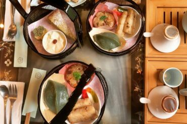 #インファエン #桜樺苑 
#アフタヌーンティーセット
#冷香 #台湾茶
#大根餅 #草餅 #杏仁豆腐 #美味しくて幸せでした
#お茶もたっぷり頂きました 
#...