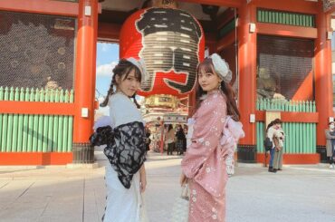 ㅤㅤㅤ
この前 愛美と浅草に行ってきたよ 
#アンティーク着物 に挑戦したくて
@kimonomiyabi さんでお借りしました 
和と洋を取り込んだとって...