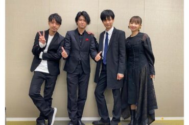 大好きな兄達との写真も

今日もトークイベントの後みんなでピザを食べてから帰りました

#特命戦隊ゴーバスターズ #ゴーバスターズ #鈴木勝大 #馬場良馬 #松...