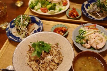 やったー！金曜日だーー！
・
今日はパパが買ってきてくれたケーキもある！るん！！
・
︎牛ごぼう御飯
︎鶏ハムサラダ
︎鰤の香味揚げ
︎なめこのお味噌汁
・
#...