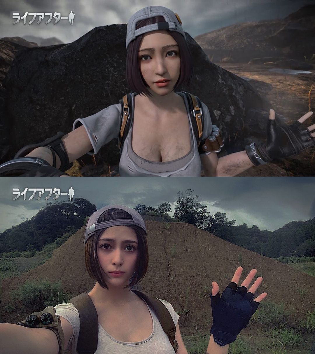 アンジェラ芽衣 11 8から毎週日曜日にtwitterとyoutubeで 終末オープンワールドサバイバルゲーム ライフアフター のミニドラマ ライフアフター終末ワープ が Moe Zine
