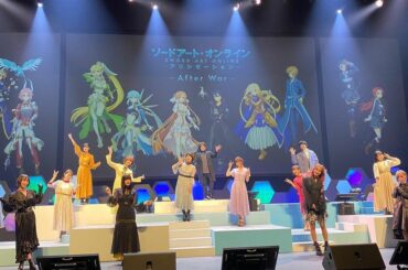 SAO アリシゼーション -After War-にて、﻿
アイリスとI will...を歌わせて頂きました﻿
久しぶりに皆さんの前で歌えたこと、とても嬉しかった...