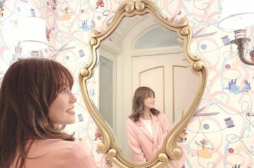 シンデレラの壁﻿
﻿
ホテルの洗面所が可愛すぎました﻿
﻿
﻿
ずっと泊まりたかった #ディズニーランドホテル の
#シンデレラルーム に泊まれ...