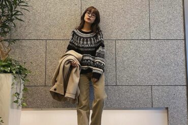 最近急に寒くなってきましたね。
風邪ひかないように気を付けてくださいね︎︎

#code #fashion #style #knit 
#ootd #冬ニット ...