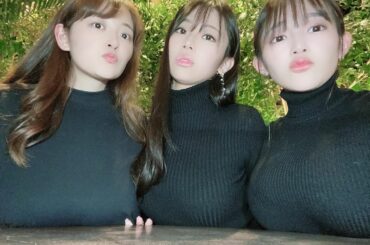 親友みんな巨乳すぎ
.
.
#着衣巨乳
#グラビア
#柳瀬さき
#鈴木ふみ奈
#天木じゅん...