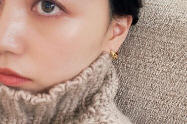 冬にはニット
・
#knit...