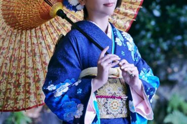 2021.1.1

#藍井エイル  #eiraoi 
#着物 #kimono...