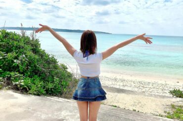 海だー! 
好きだーって叫ぶの青春だよね(そんなの無かったけど)...