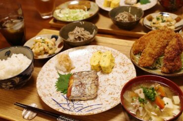 今日は海鮮祭りだ
・
︎太刀魚の塩焼き
︎だし巻き卵
︎豚汁
︎カキフライ
︎帆立貝柱バター醤油麹
︎きのこの塩麹マリネ
︎ごはん
・
#ゆりあごはん #今日の...