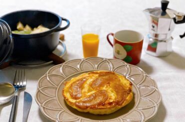 今日は大好きな人たちから
いただいたものに囲まれて
幸せな朝ごはん

#早織飯
#今日のあさごはん
#mybreakfast

#アップルシナモンパン...