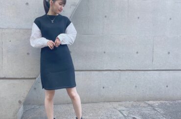 
＊＊＊＊＊＊＊＊＊＊﻿
﻿
#私服  #ootd  #オンラインお話会  #ポニーテール  #モノトーンコーデ #ワンピース...