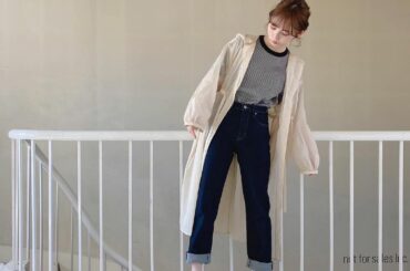 ひと足お先に春コーデ

このアウター3wayになっていて、
取り外し可能だからその日の気分によって
いろいろな着こなしができるのがポイント！

絞ってウエストマ...