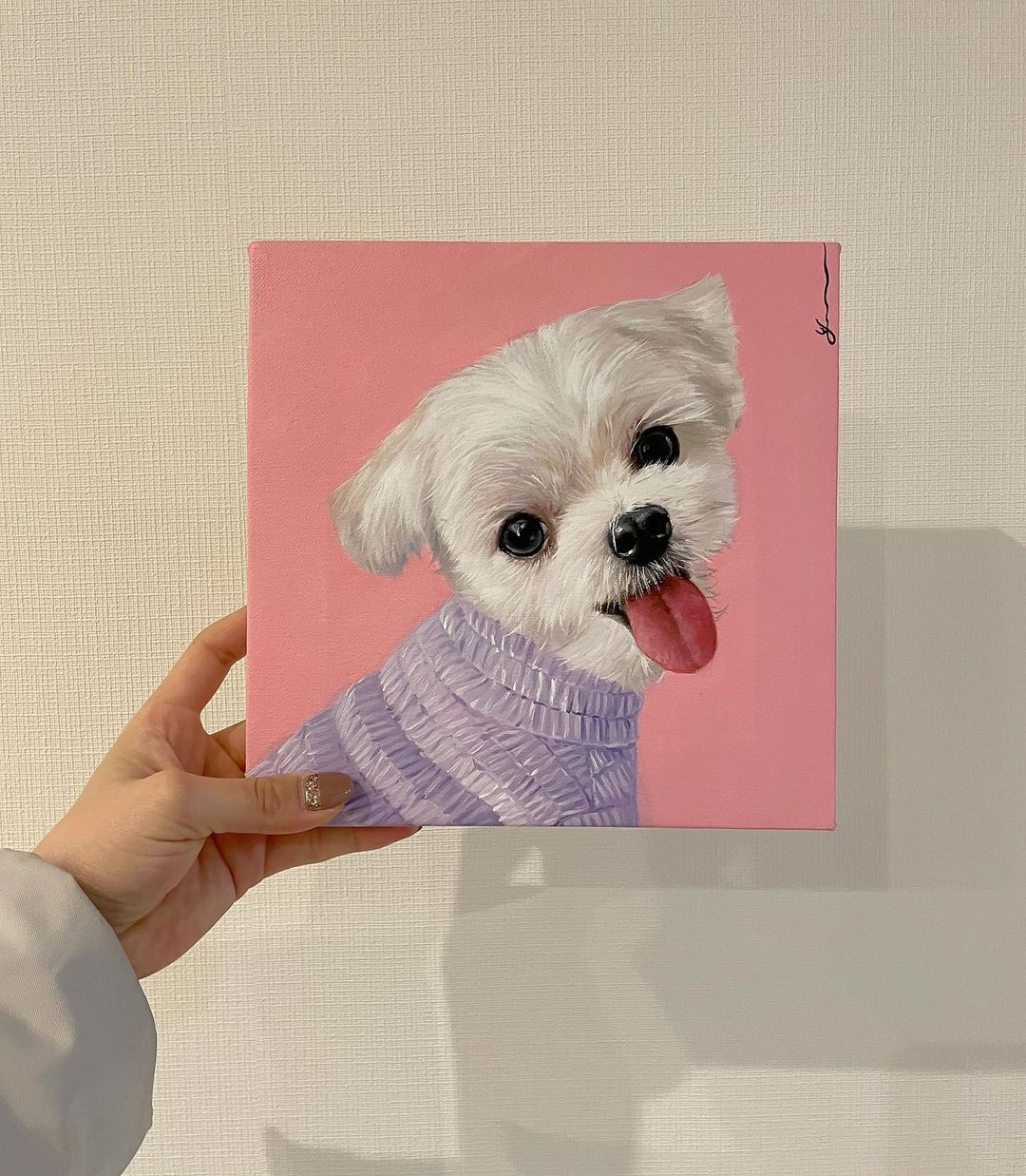 伊藤愛真 まってやばい ハナのめちゃくちゃかわいい似顔絵届いた Moe Zine