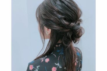 昨日の髪型、
お気に入りすぎる。。。（´-`）♡

#ヘアアレンジ
#ロングヘアアレンジ
#hairstyle...