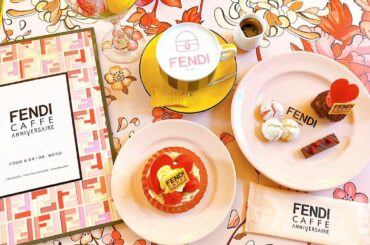 ずっと行きたかった #FENDIカフェ 
﻿

この間、撮影前に空き時間があったので行けました﻿
﻿

﻿
FENDIのスイーツがバレンタインらしくな...