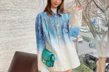 Shopping at Omotesando
Spring /Summer 2021 was super adorable with sporty fashon...