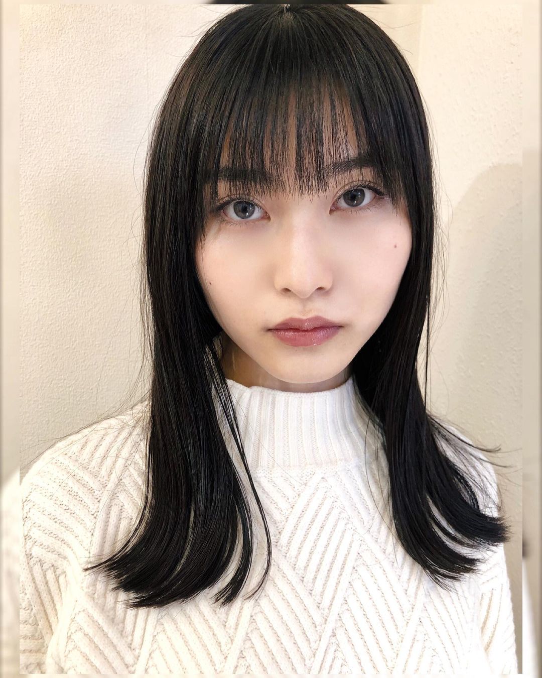福岡聖菜 軽やかに 髪を切ると気持ちもスッキリする気がするなぁ 春らしく束感で仕上げてくれたんだって プラスしてくれたメイクもかわいい Tomoca13 Moe Zine