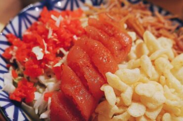 最近ハマってるおうちもんじゃ。
下町生まれの私は幼い頃よく家で食べてました。
ささっと作れるからご飯作るのめんどくさい日の強い味方

【我が家の明太もちチーズも...