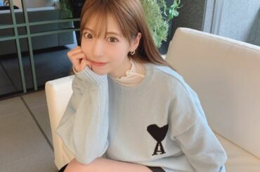 水色好き
tops #amiparis 
bottoms #zara
#outfit#ootd
#さや服...