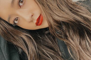 ．
色落ちしても綺麗な髪色︎...