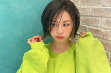 .
.
初インナーからー
.
色落ちしてくるのも楽しみっ
.
今回も山口さんにやってもらいました！セットも！
.
#MINX原宿
#インナーカラー
#ショートヘ...