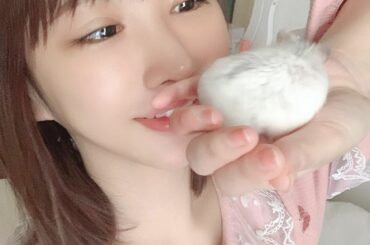 12時間近く寝ました。笑
ぱりゅたんはいつもそばにいてくれる
　
今日もお稽古がんばろ〜!!
#おはよう #じどり #がち寝起き #ハムスター #ハムスターのい...