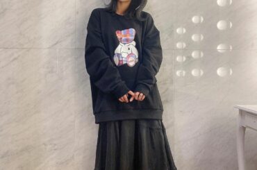 .
楽ちん私服です！
@myaostagram_380 さんコラボの
スウェット可愛い〜︎

昨日の生誕祭で手紙書いてくれたのです。
すごく素敵な手紙で、、
嬉...