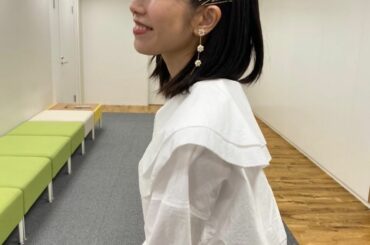 先日の衣装の
ブラウスとイヤリングが
私の大好きなデザインでした！

: @jeanasis_official 
: @me_percent...