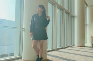 今日の私服〜
今日は全身黒で大人っぽくしました！

#レザーワンピース #レザー #モノトーンコーデ #ポニーテール #ドクターマーチン #厚底ブーツ #福岡 ...