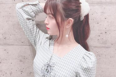 あんまり着ない色だけど春ぽくてお気に入り！
ミントグリーンかわい
#tittyandco #ミントグリーン #ギンガムチェック #春コーデ #ポニーテール...