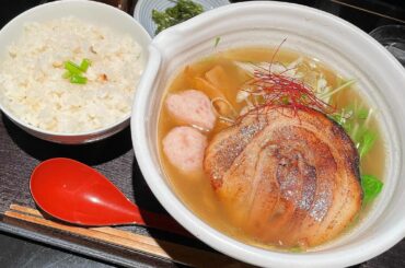 また #ラーメン の投稿（笑）麺処 #銀笹 さん﻿
鯛めしがめちゃくちゃ美味しくて、﻿
食べ終わったらラーメンのスープを﻿
注いで鯛茶漬けにして食べるのが本当に...