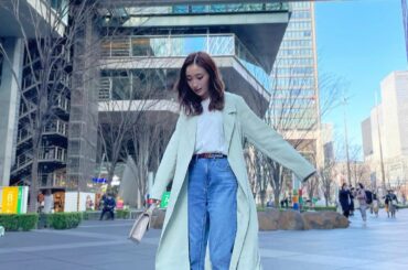 .
あったかくなってきたね
.
23歳春、グリーンのトレンチ初デビューしました
どうかな〜?
.
.
トレンチ着ると
春が来たーって感じ！笑
.
早くいろんな着...