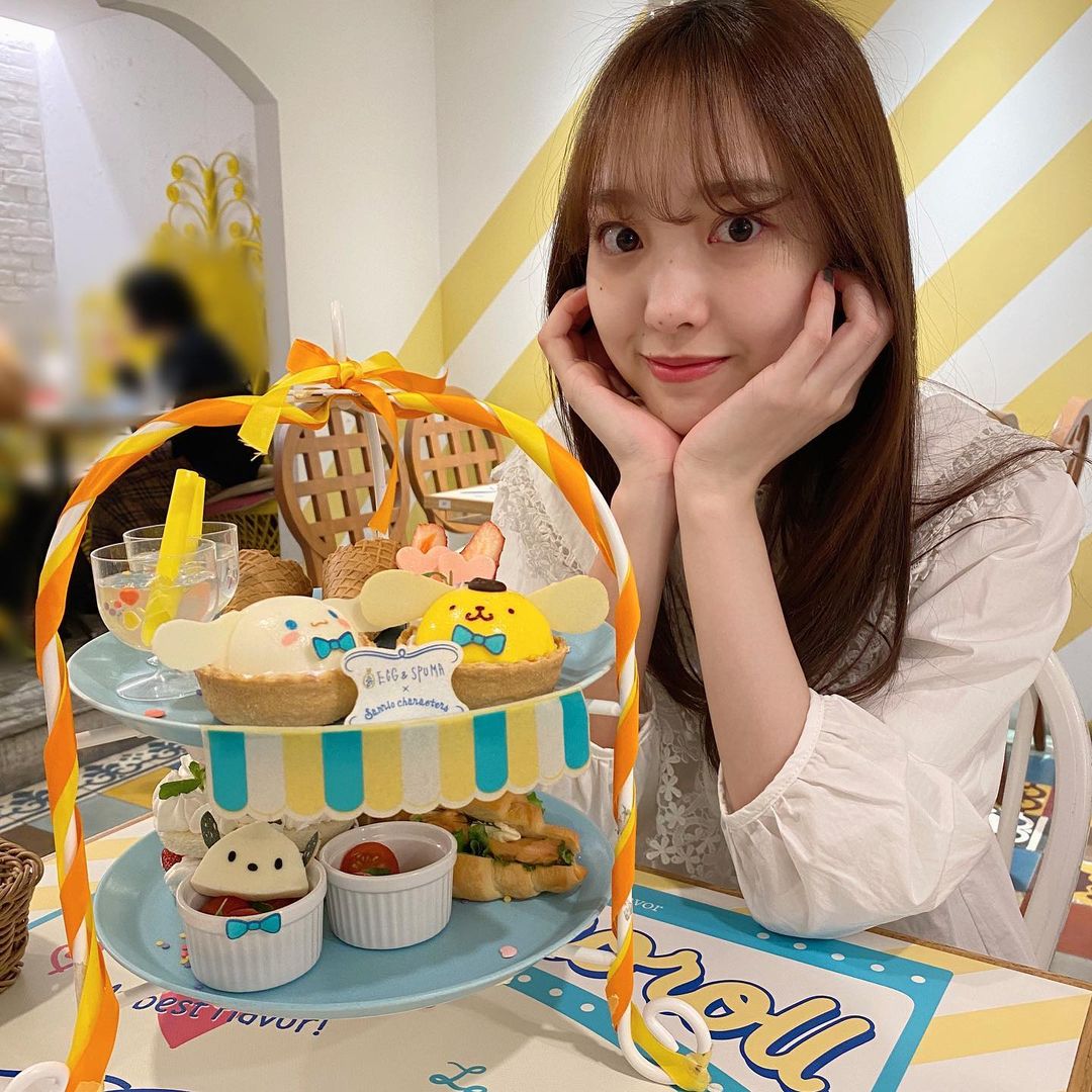飯窪春菜 一番下の妹とサンリオコラボカフェに行きました ポチャッコ シナモン ポムポムプリンの可愛いアフタヌーンティーセットを頼んだよ 妹がサンリオが好きだか Moe Zine 飯窪春菜 一番下の妹とサンリオコラボカフェに行きました ポチャッコ シナモン ポムポムプリンの可愛いアフタヌーンティーセットを頼んだよ 妹がサンリオが好きだか Moe Zine