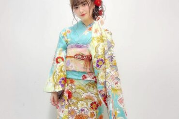 全身も…
すごく素敵な振袖で幸せでした✿

振袖は @ondine_official 様よりお貸しして頂きました！

#振袖 #成人式 #akb成人式 #ハ...