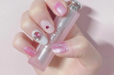 ピンクのマグネットネイル
#newnails #マグネットネイル #ハートホロ #ピンクネイル #ハートホロネイル #セルフネイル #セルフジェルネイル...