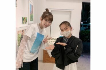 田辺莉咲子さん
同じ事務所のりさこさん来てくださいました！
リアルタイムでテラスハウスをみていたので、きゅるーんとなってしまいました、、
すっごく嬉しかったです...