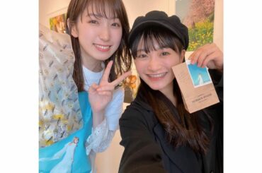 福田愛依ちゃん
同じ事務所のめいちゃんが来てくれました！
美味しいレモンのお菓子もありがとう
一緒に活動しているオンラインサロン "しーくれっと@ Aroom"...